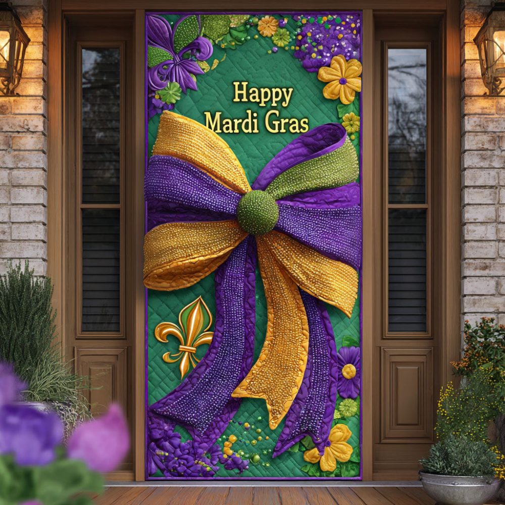 Enchanted Revelry Quilted Door Cover