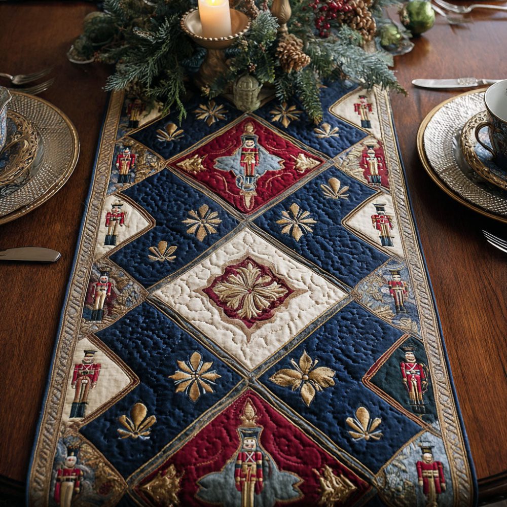 Enchanted Winter Quilted Table Runner