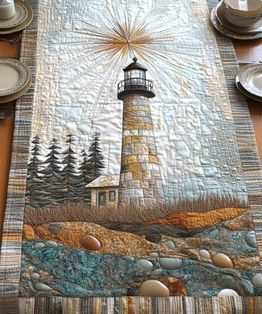 Enduring Light Quilted Table Runner