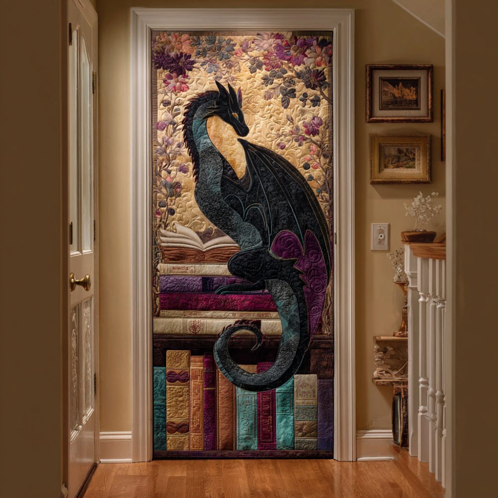 Epic Dragon Quilted Door Cover