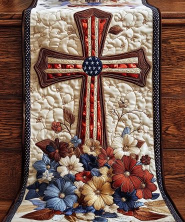 Eternal Hope Quilted Table Runner