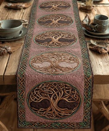 Eternal Knots Quilted Table Runner