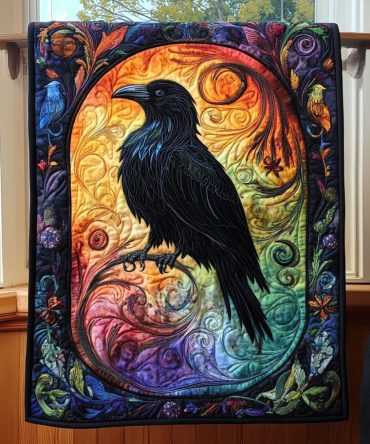 Ethereal Wings Quilted Table Runner