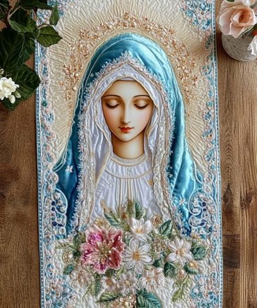 Ever Virgin Quilted Table Runner