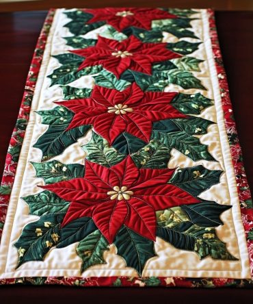 Evergreen Bliss Quilted Table Runner