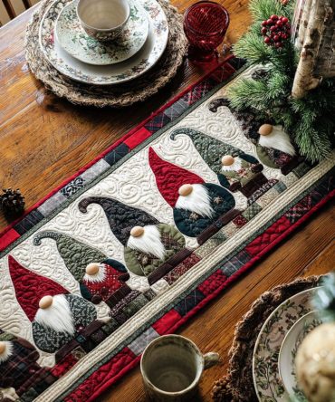 Evergreen Lane Quilted Table Runner