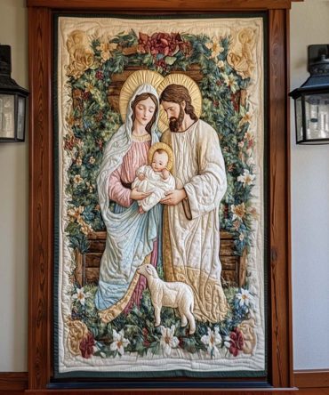 Everlasting Light Quilted Door Cover