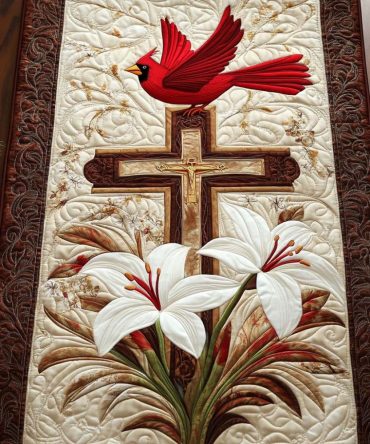 Faithful Flight Quilted Table Runner