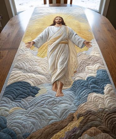 Faithful Way Quilted Table Runner