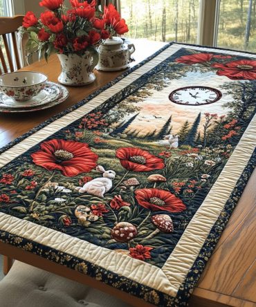 Fantasy Forest Quilted Table Runner