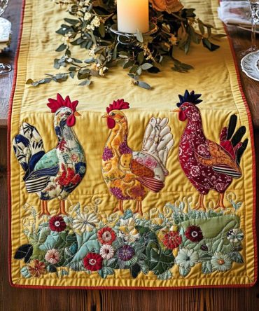Farm Fresh Quilted Table Runner
