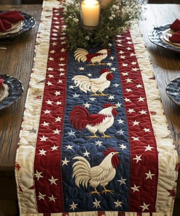Farm Glory Quilted Table Runner