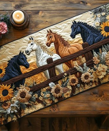 Farm Grace Quilted Table Runner