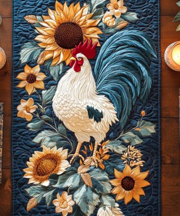 Farm Strut Quilted Table Runner