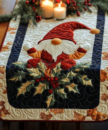 Festive Cheer Quilted Table Runner