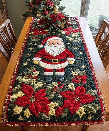 Festive Cheer Spread Quilted Table Runner