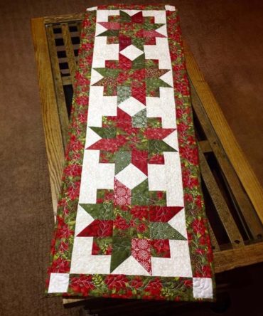 Festive Spirit Quilted Table Runner