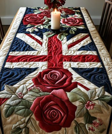 Flag Beauty Quilted Table Runner