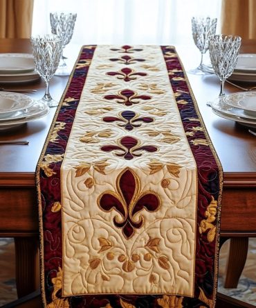 Fleur Legacy Quilted Table Runner
