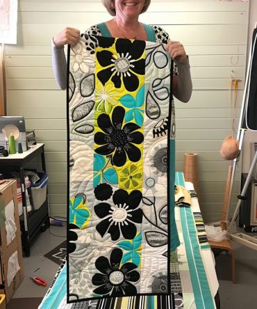 Floral Fiesta Quilted Table Runner