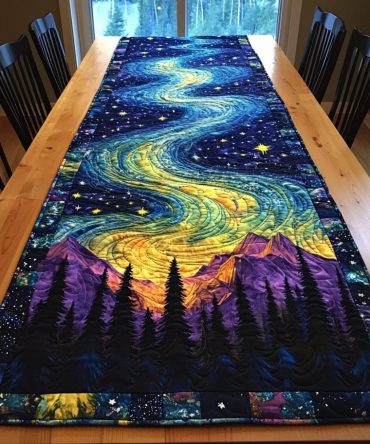 Forest Dream Quilted Table Runner