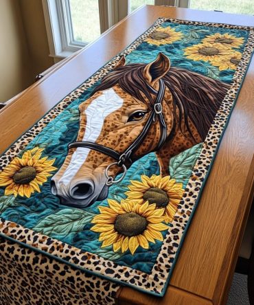 Free Gallop Quilted Table Runner