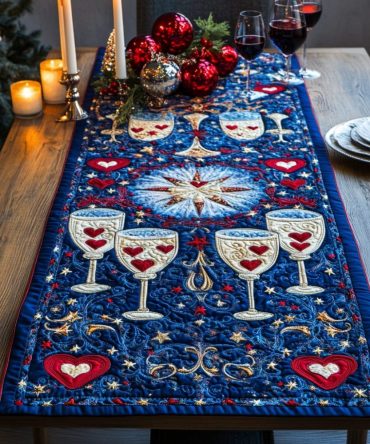 Freedom Fest Quilted Table Runner