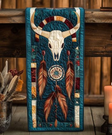 Frontier Glory Quilted Table Runner