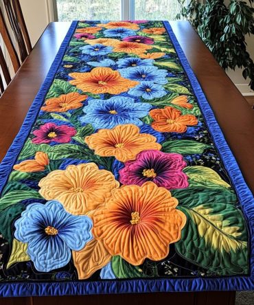 Garden Escape Quilted Table Runner