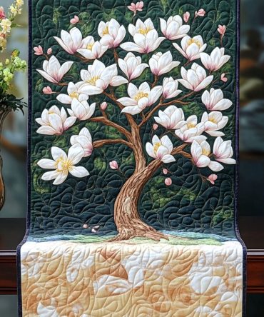 Garden Grace Quilted Table Runner