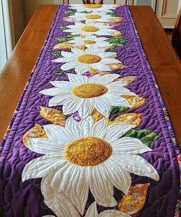 Garden Whispers Quilted Table Runner