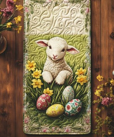 Garden Of Hope Quilted Table Runner