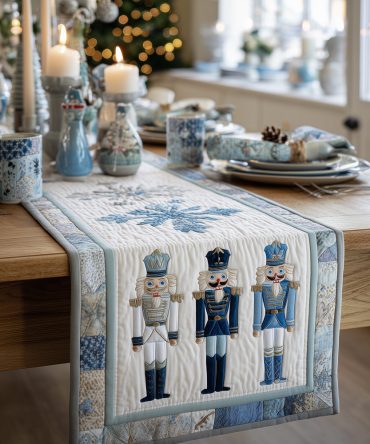 Glitter Joy Quilted Table Runner