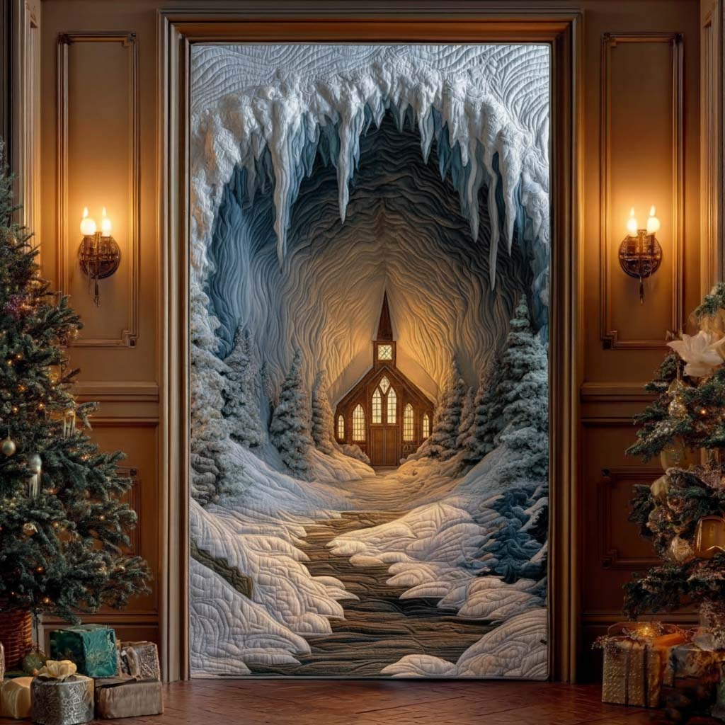 Glory Sanctuary Quilted Door Cover