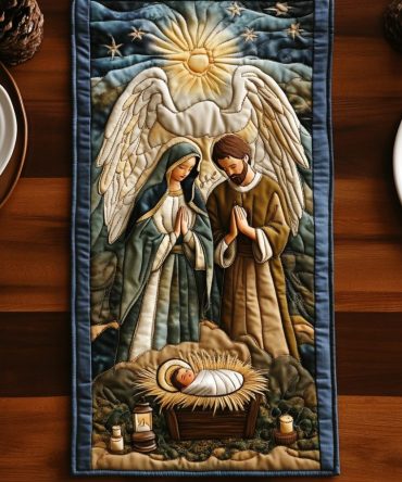 God The Son Quilted Table Runner