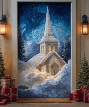 Grace Chapel Quilted Door Cover