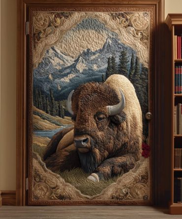 Great Plains Spirit Quilted Door Cover