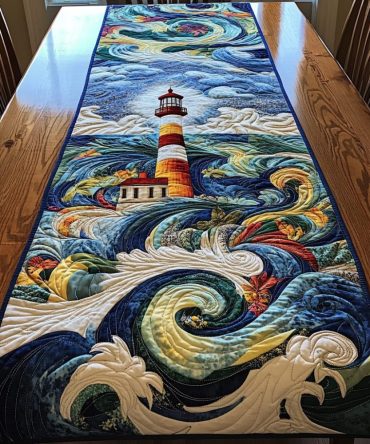 Guiding Light Quilted Table Runner