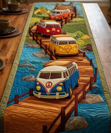 Gypsy Spirit Quilted Table Runner