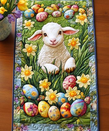 Hallelujah Harvest Quilted Table Runner