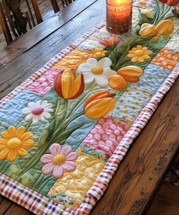 Happy Harvest Quilted Table Runner