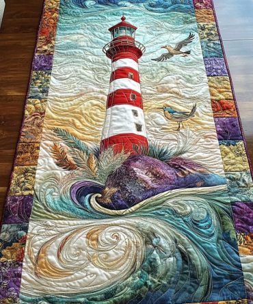 Harbor Light Quilted Table Runner