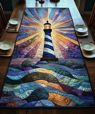 Harbor Light Quilted Table Runner