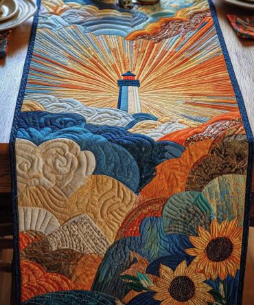 Harbor Light Quilted Table Runner