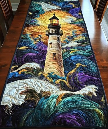 Harbor Sentinel Quilted Table Runner