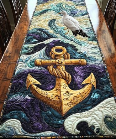 Harbor Strength Quilted Table Runner
