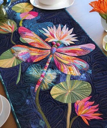 Harmony Flight Quilted Table Runner
