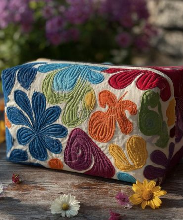 Harmony Glow Quilted Makeup Bag