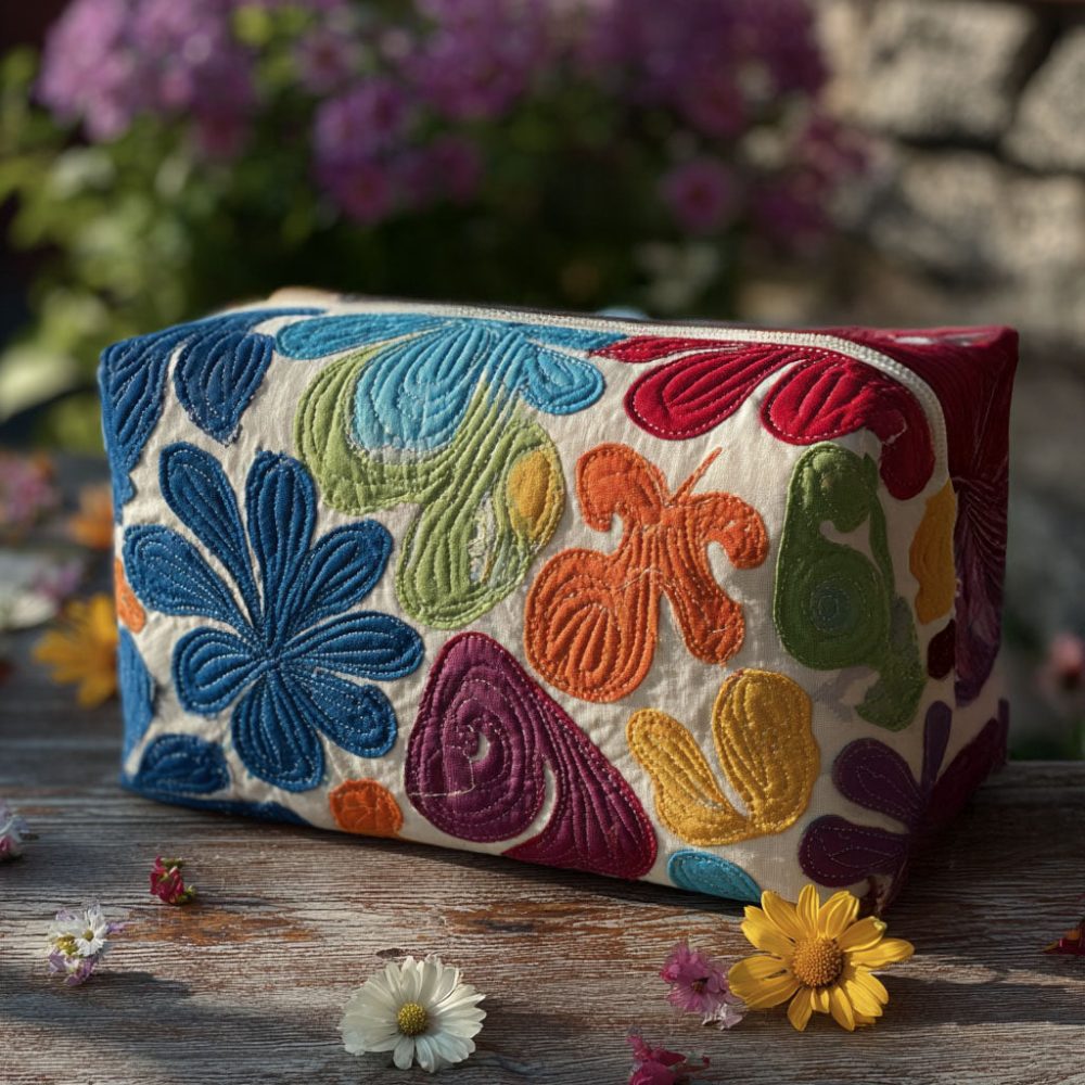 Harmony Glow Quilted Makeup Bag