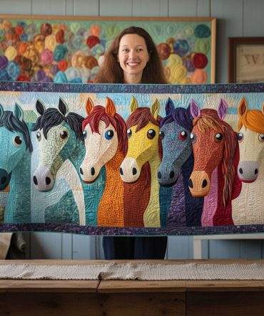 Hay Hooligan Quilted Table Runner